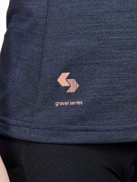 T-Shirt Running Craft ADV Gravel Noir Femme 3/3