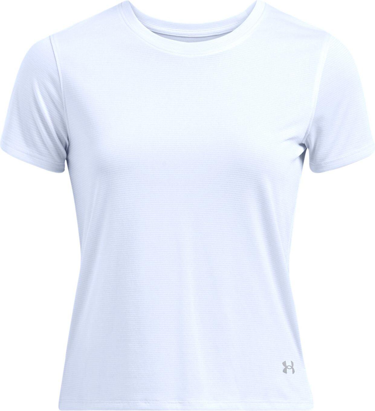 T-Shirt Running Under Armour Launch Bleu Femme 3/5
