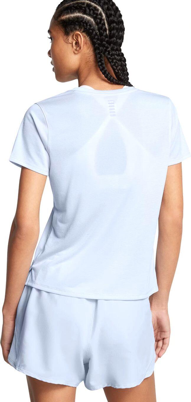 T-Shirt Running Under Armour Launch Bleu Femme 2/5
