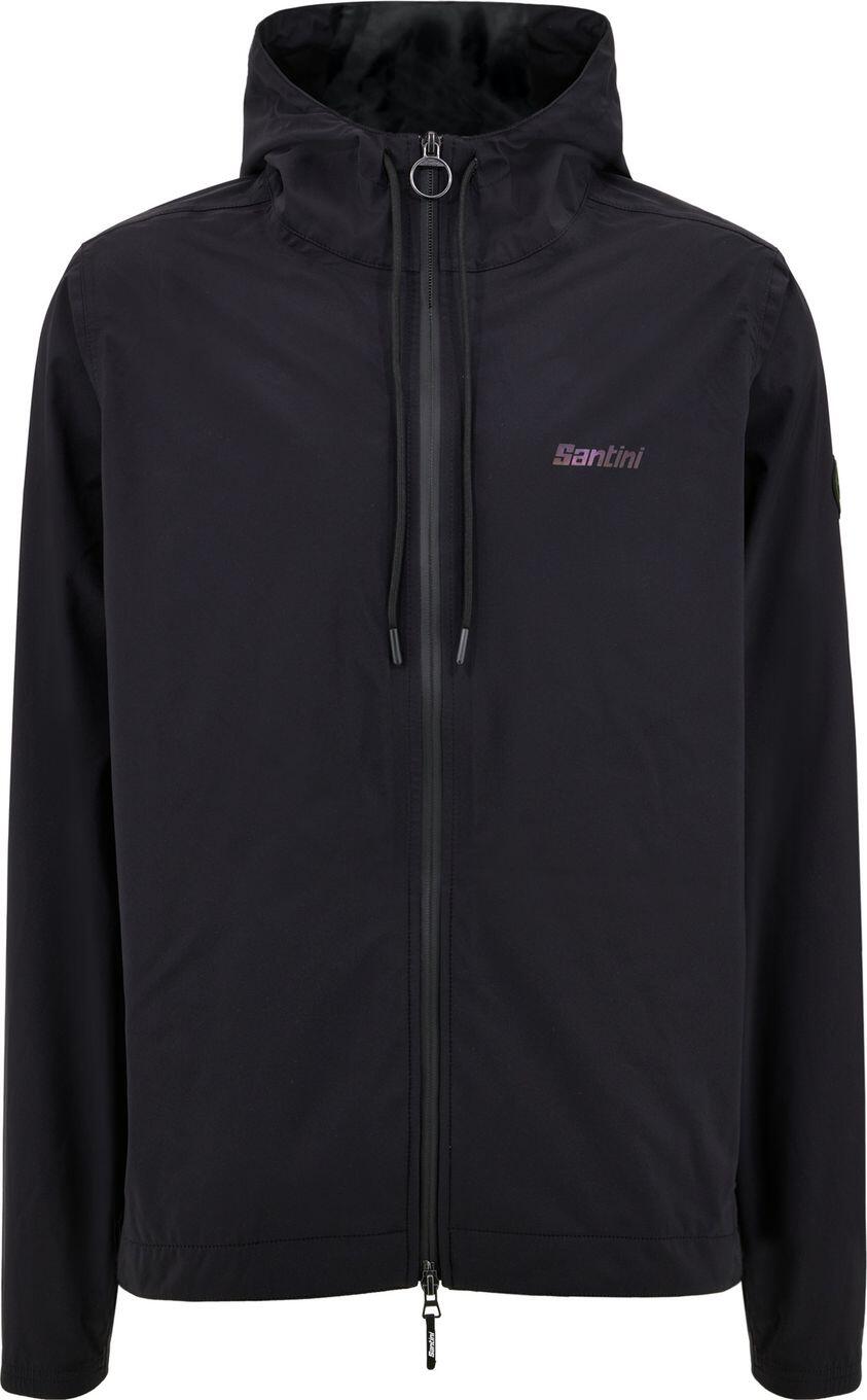 Santini Pluvia Waterproof Giacca Black 4/4