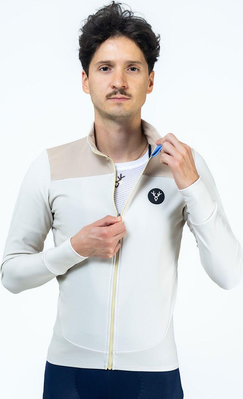Maillot de Manga Larga LeBram Ventoux Beige Marrón 3/5
