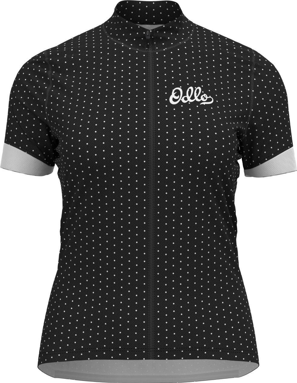 Maillot Manches Courtes Odlo Essential Femme Noir 1/2