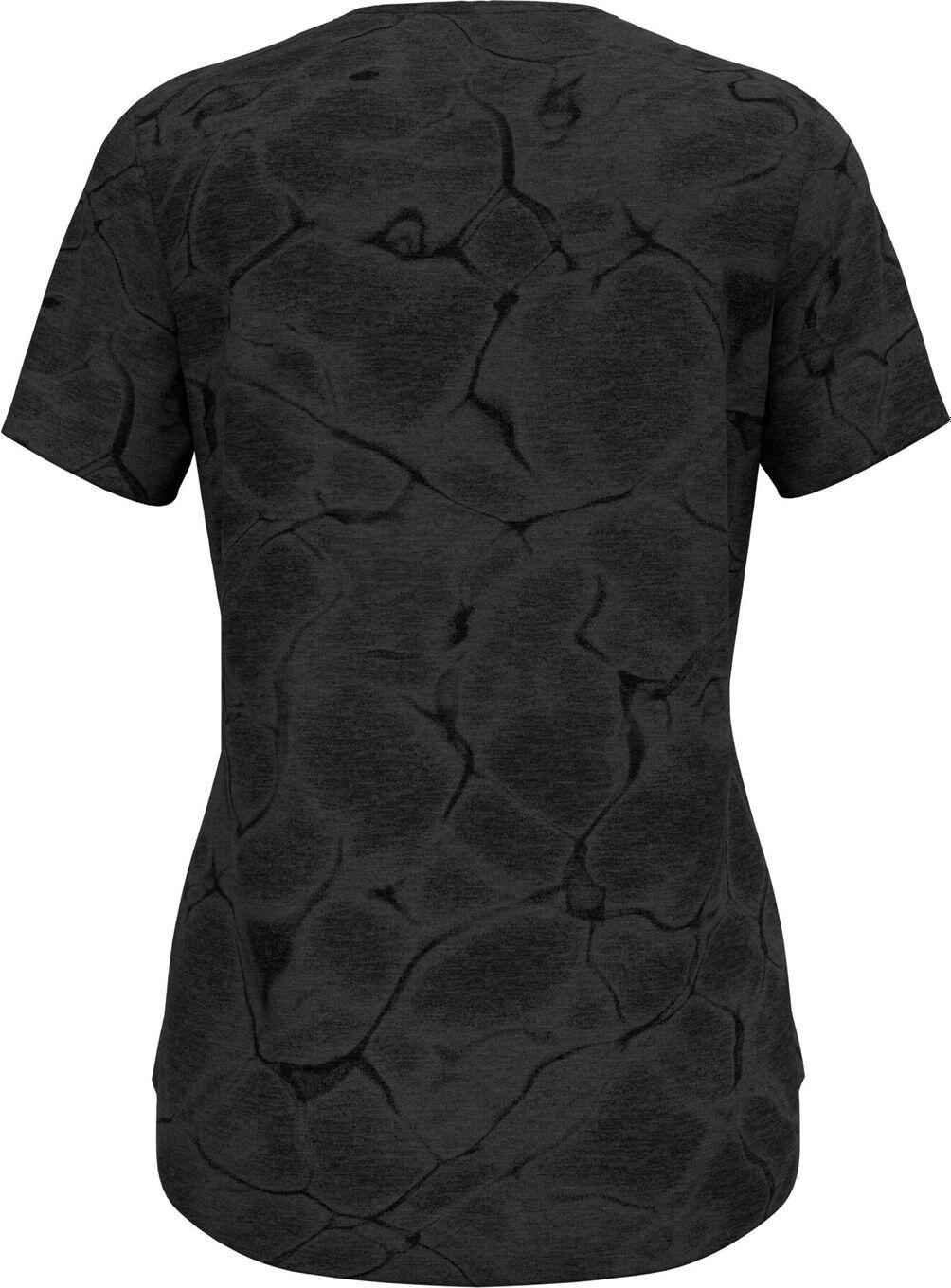 T-Shirt Technique Odlo Zeroweight Engineered Chill-Tec Noir Femme 2/2