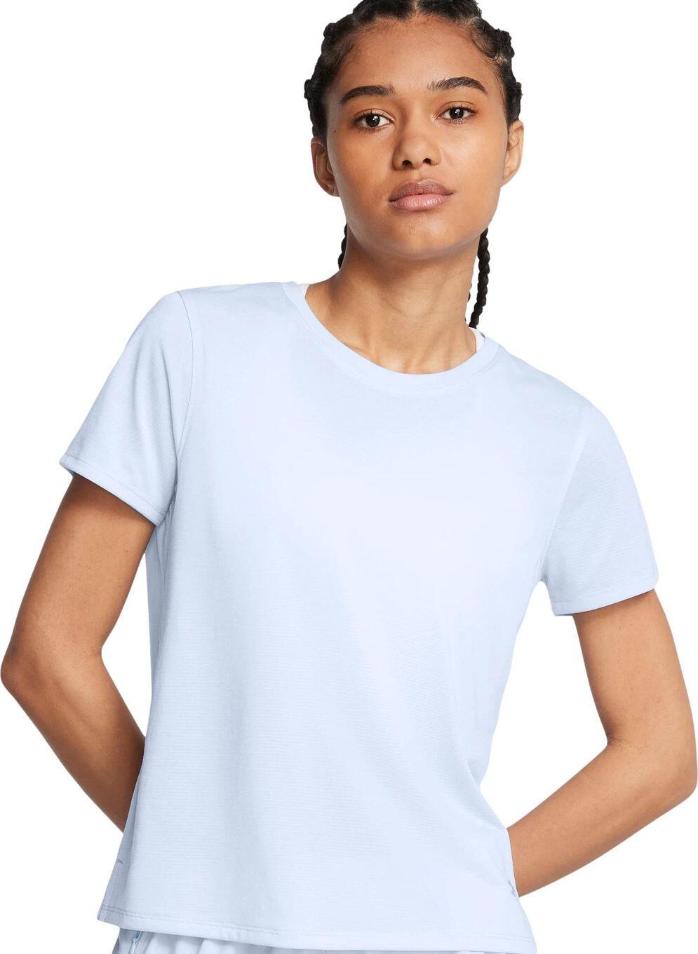 T-Shirt Running Under Armour Launch Bleu Femme 1/5
