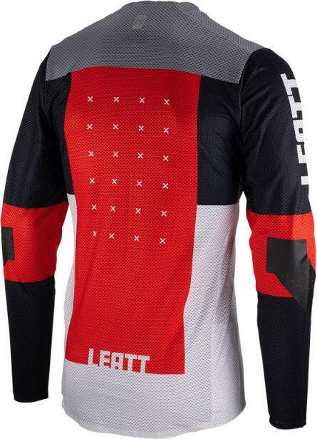 Maillot Manches Longues Leatt MTB Gravity 4.0 Gris/Rouge 4/6