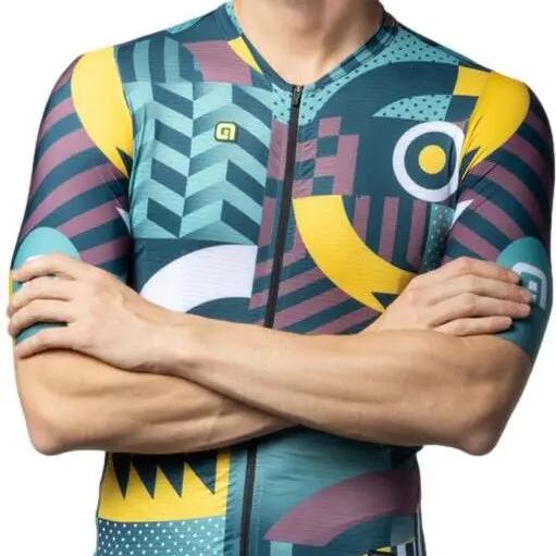 Maillot Manches Courtes Alé Games Multicolor