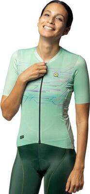 Alé megabyte women's short sleeve jersey green