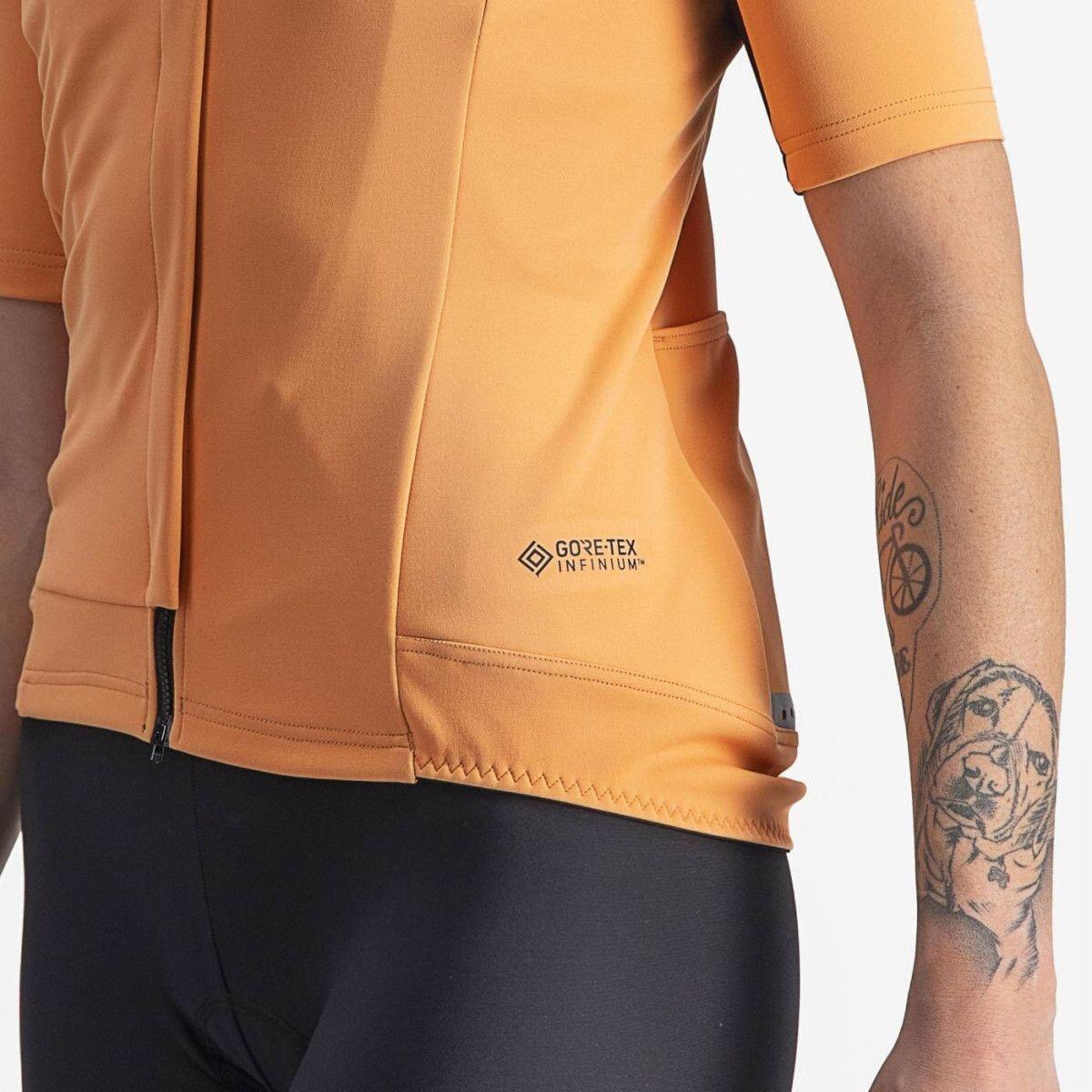 Maillot Manches Courtes Femme Castelli Gabba RoS 2 Orange/Khaki 5/7