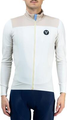 Lebram ventoux trui met lange mouwen beige bruin