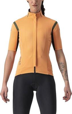 Maglia a manica corta Castelli Gabba RoS 2 Orange/Khaki Donna