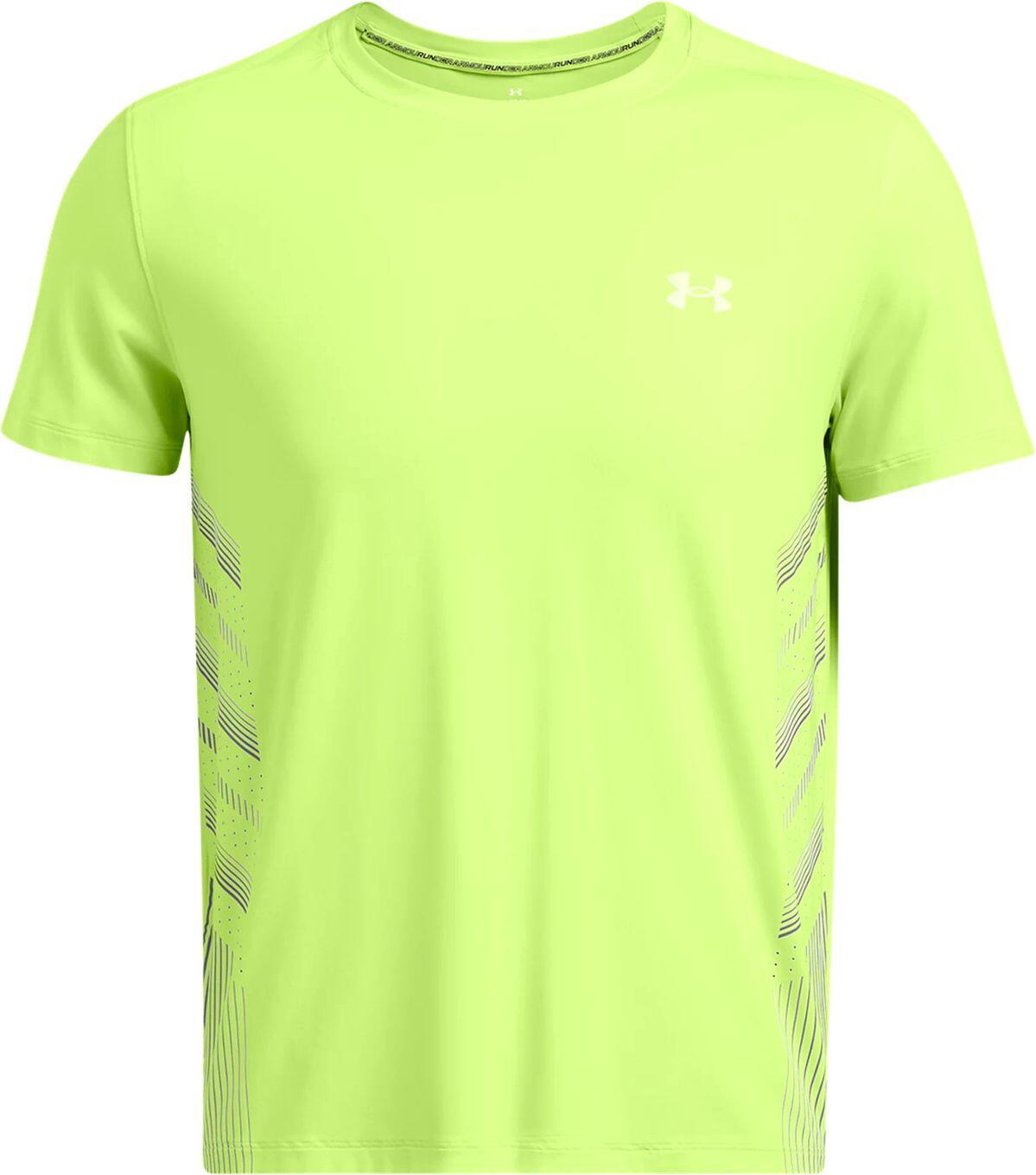 Maillot manches courtes Under Armour Launch Elite Vert Homme 4/5