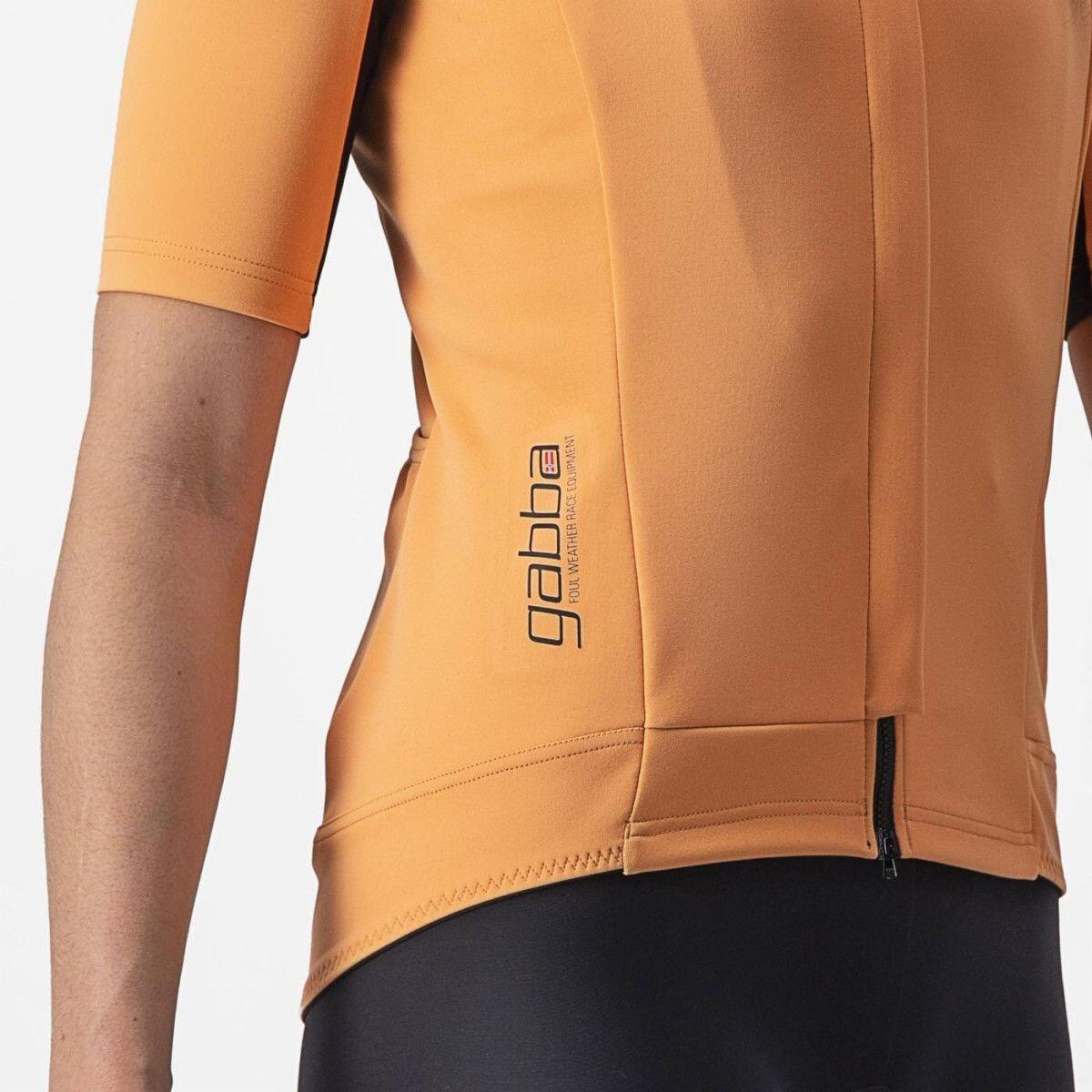 Maillot Manches Courtes Femme Castelli Gabba RoS 2 Orange/Khaki 4/7