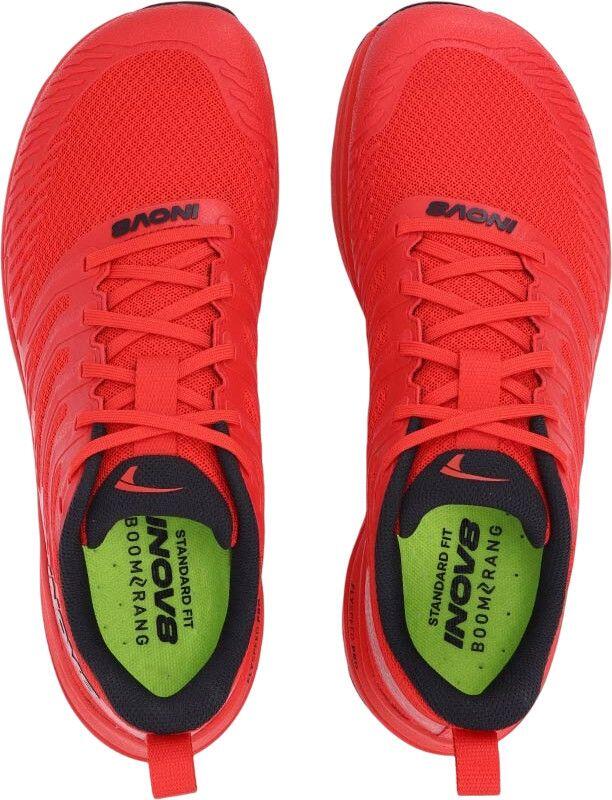 Scarpe da trail Inov-8 TrailFly Max V2 rosse da uomo 3/7