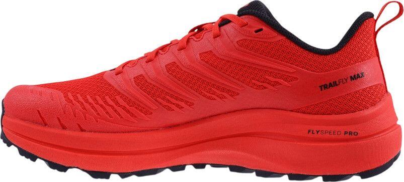 Scarpe da trail Inov-8 TrailFly Max V2 rosse da uomo 2/7