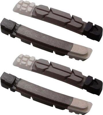 Dr BBB Pattini freno Tri Stop Cartridge ATB 72 mm – set da 4 (BBS-15).