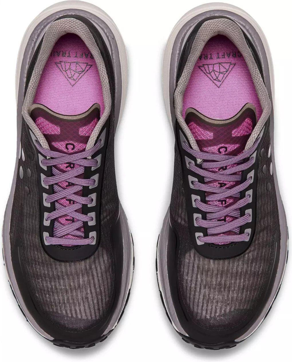 Craft Pure Trail Shoes Women's Black/Pink 2/6
