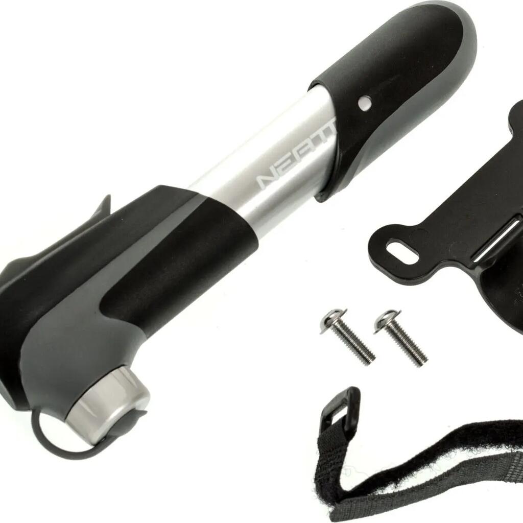 NEATT 7 '' Mini Hand Pump (Max 80 psi / 5 bar) Black / Silver