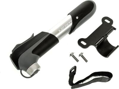Neatt 7 '' mini hand pump (max 80 psi / 5 bar) black / silver