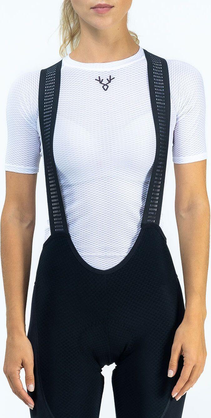 LeBram Race - Pantaloncini a bretelle da donna Nero 2/5