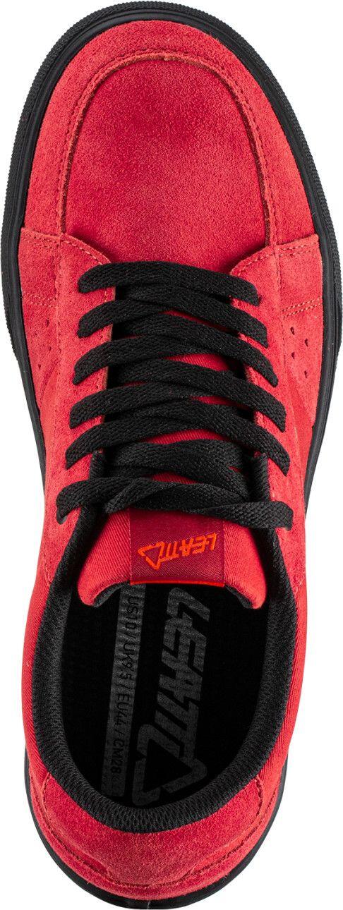 Chaussures Leatt 1.0 Flat Lava Rouge 5/7