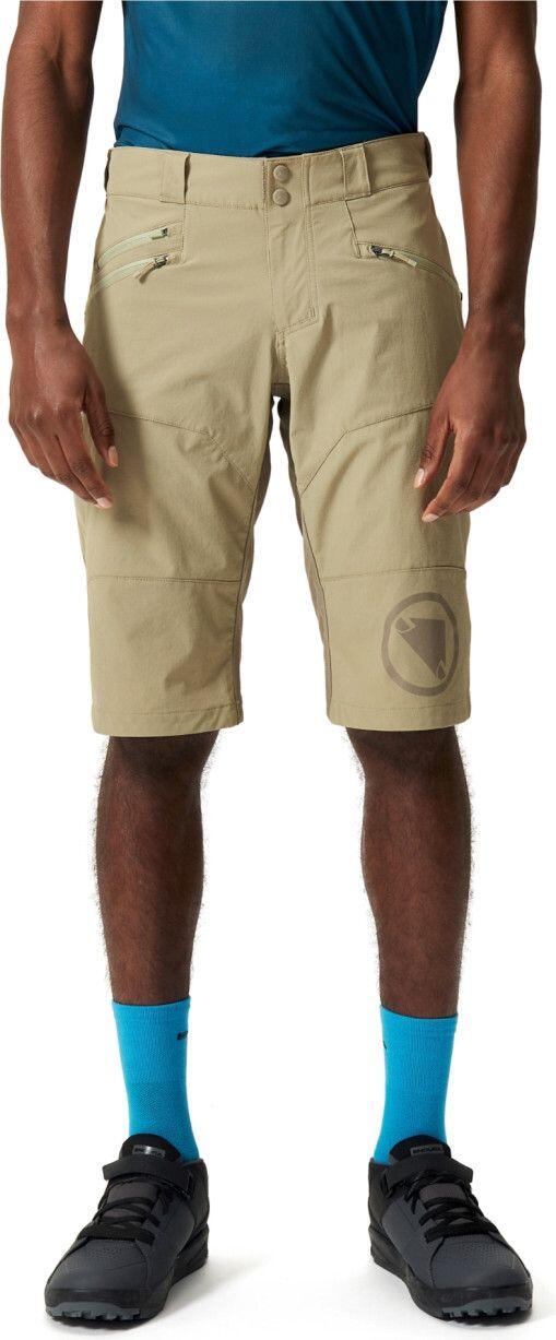 Pantaloncini da MTB Endura SingleTrack II Beige 3/5