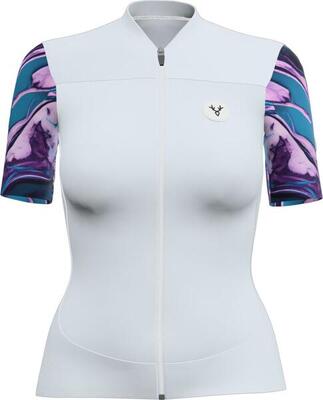 Lebram ventoux pétrole women short sleeves jersey sky blue