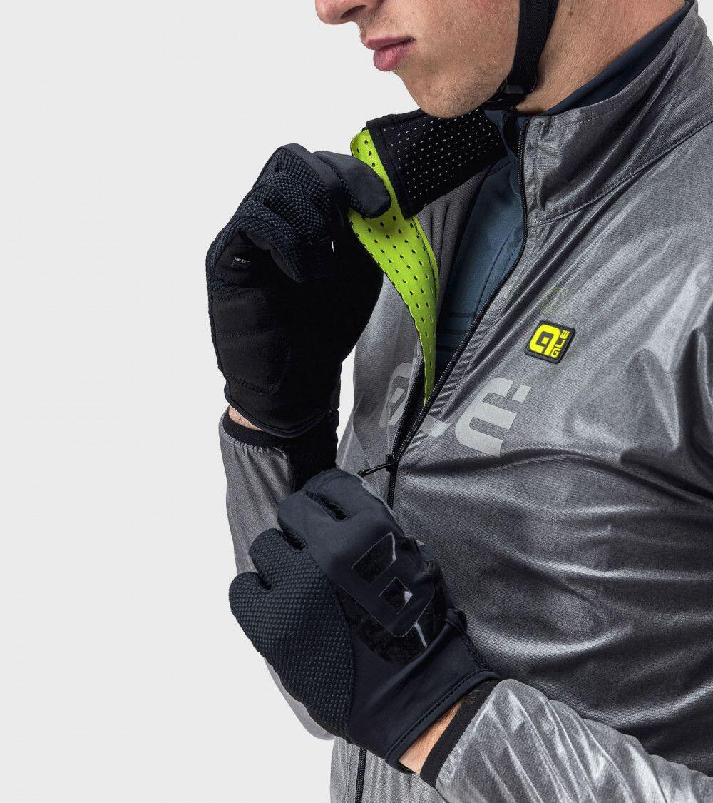 Alé Guscio Langarm-Jacke Schwarz Reflektierend 3/7
