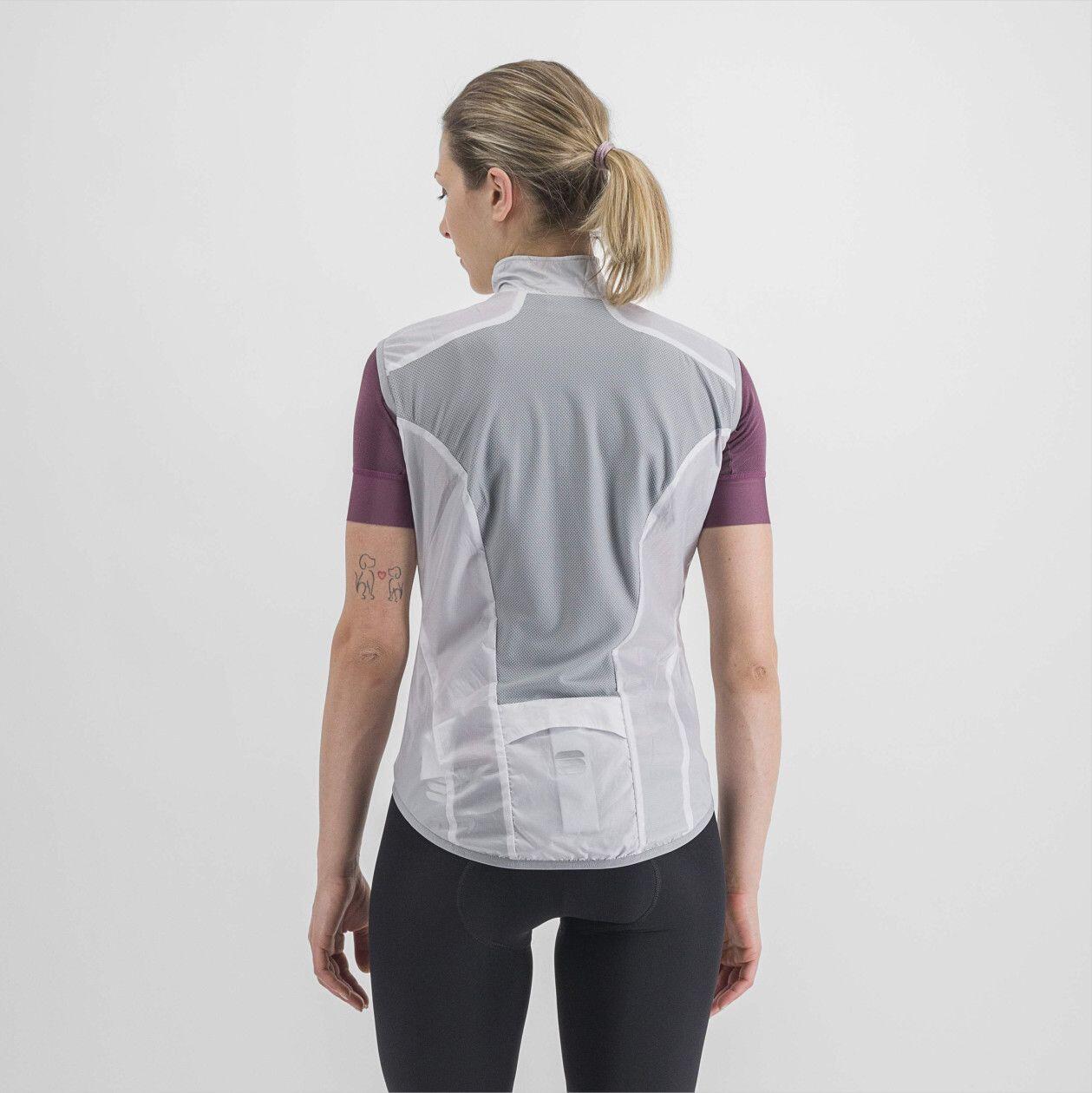 Gilet Sportful Hot Pack Easylight da donna bianco 2/7