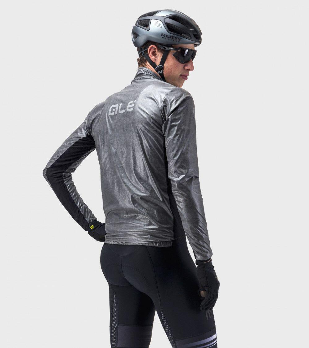 Alé Guscio Langarm-Jacke Schwarz Reflektierend 2/7