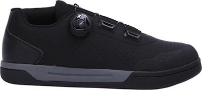 Coppia di scarpe Neatt Basalte Flat SPD MTB Nero