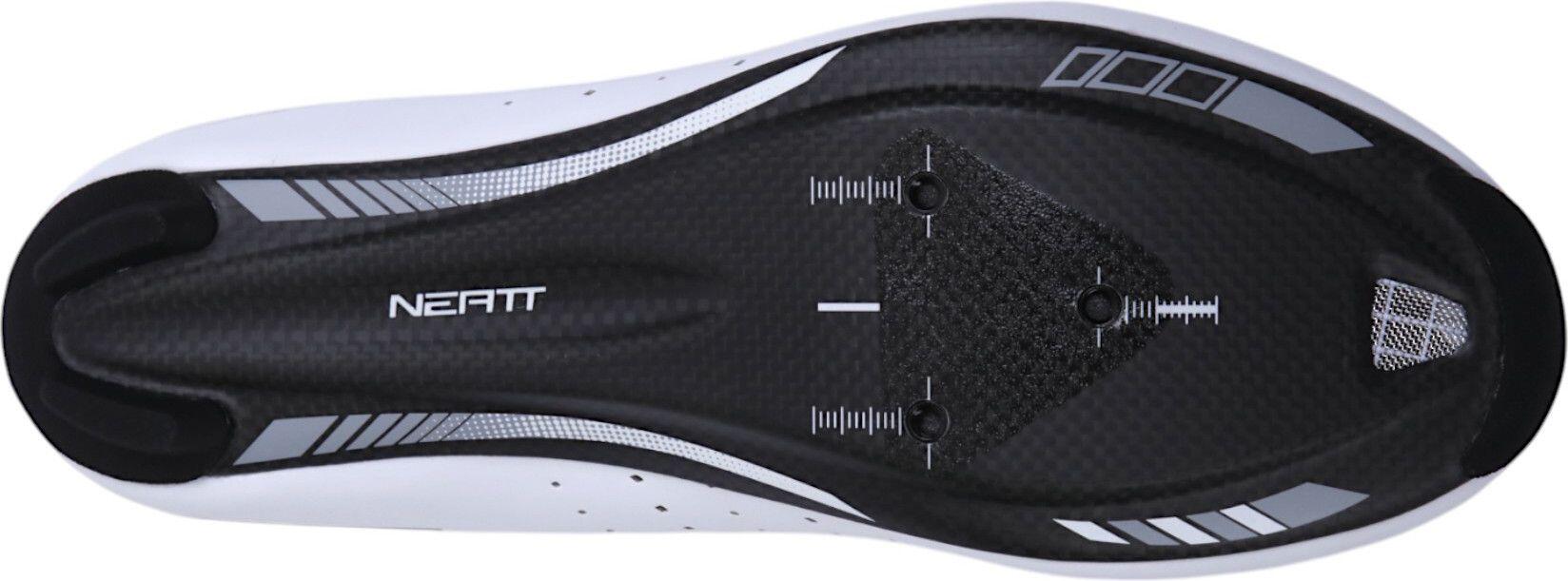 Coppia di scarpe da strada Neatt Asphalte Elite Carbone White 6/7