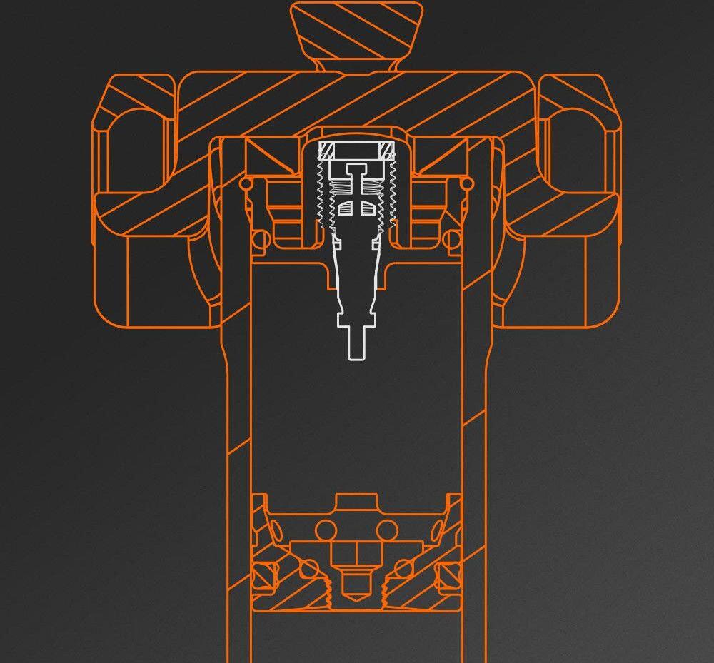 Fox Racing Shox Transfer Performance Elite Tubo do selim interno 2025 (sem contr 5/6