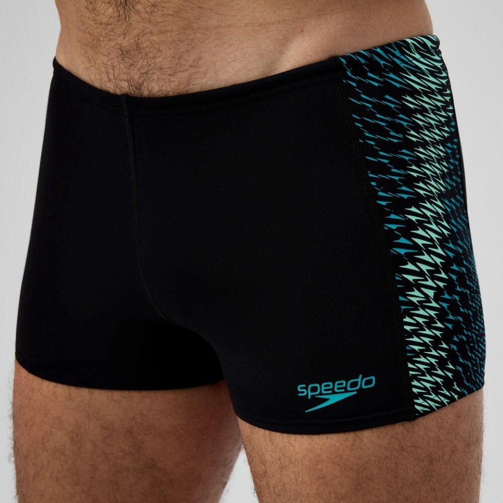Speedo Endurance+ MAX Tech Panel Badeanzug Schwarz/Türkis Männer 5/7