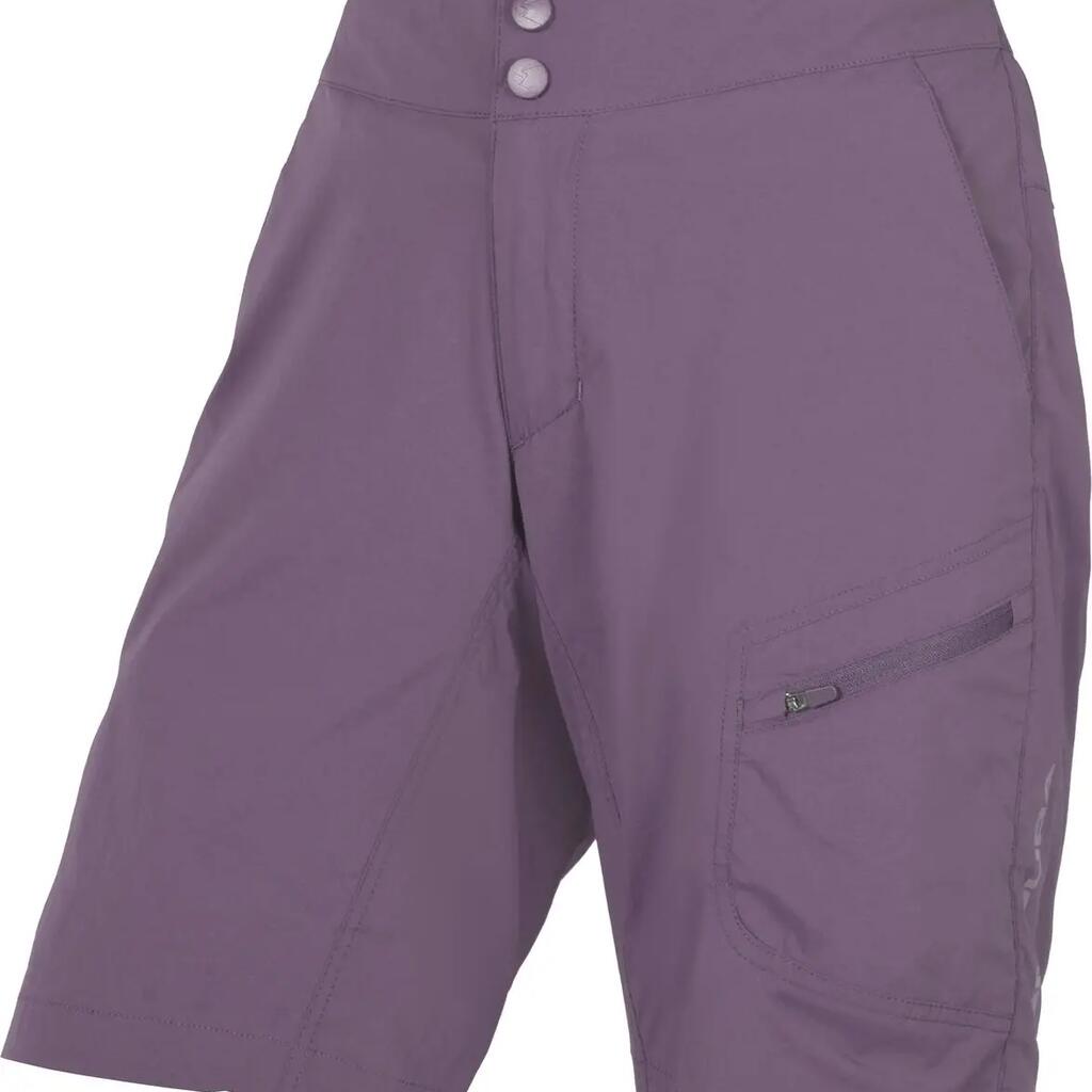 Women's Endura Hummvee Lite Purple Short with Skin
