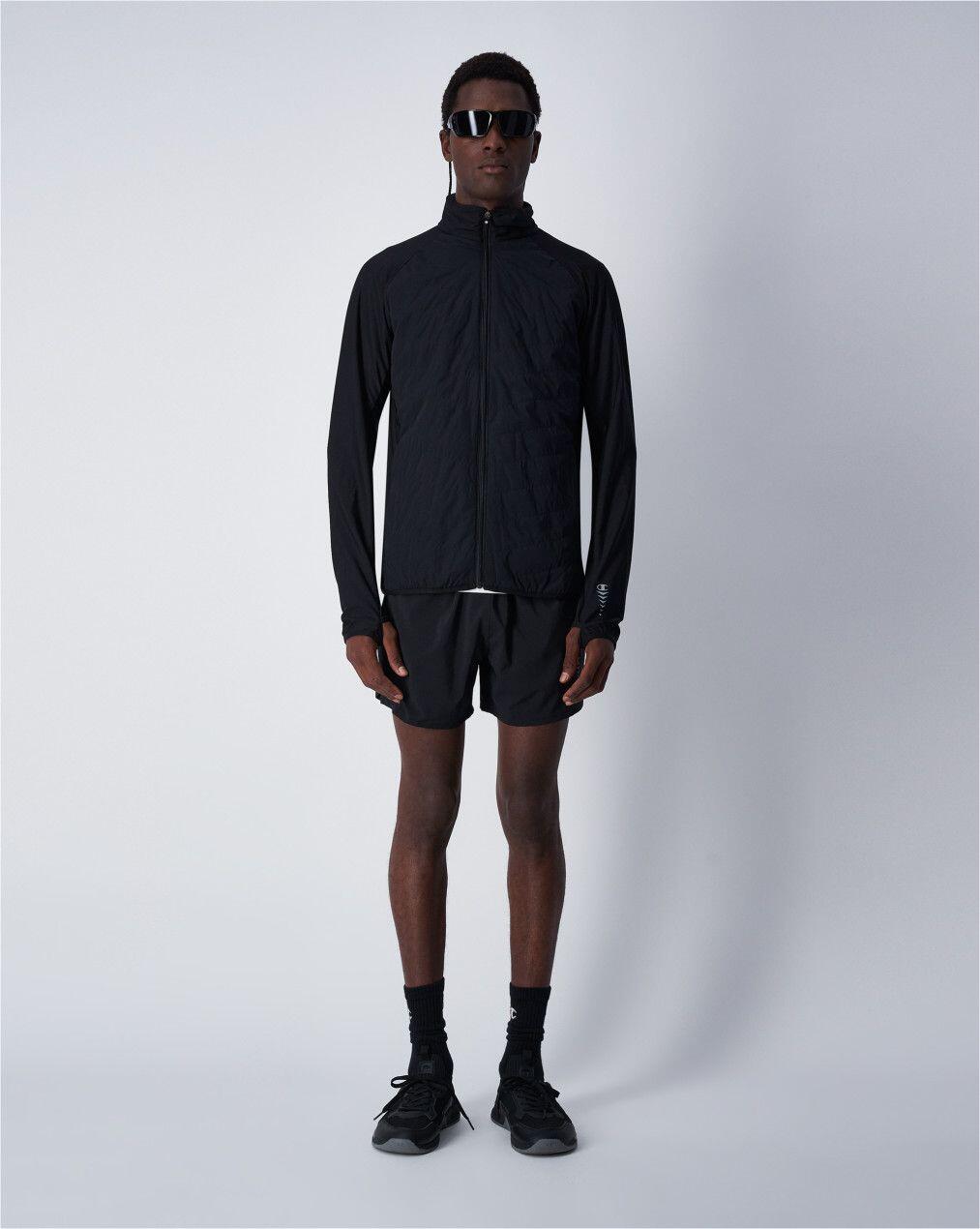 Veste à Capuche Champion Windbreaker Noir Homme 3/5