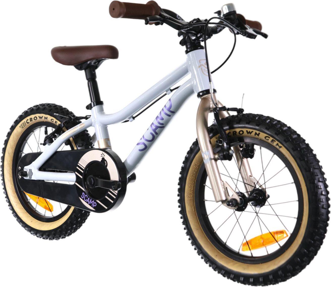 Kinder Mountainbike Scamp SmallFox Single Speed 14'' Beige Violett 2/5