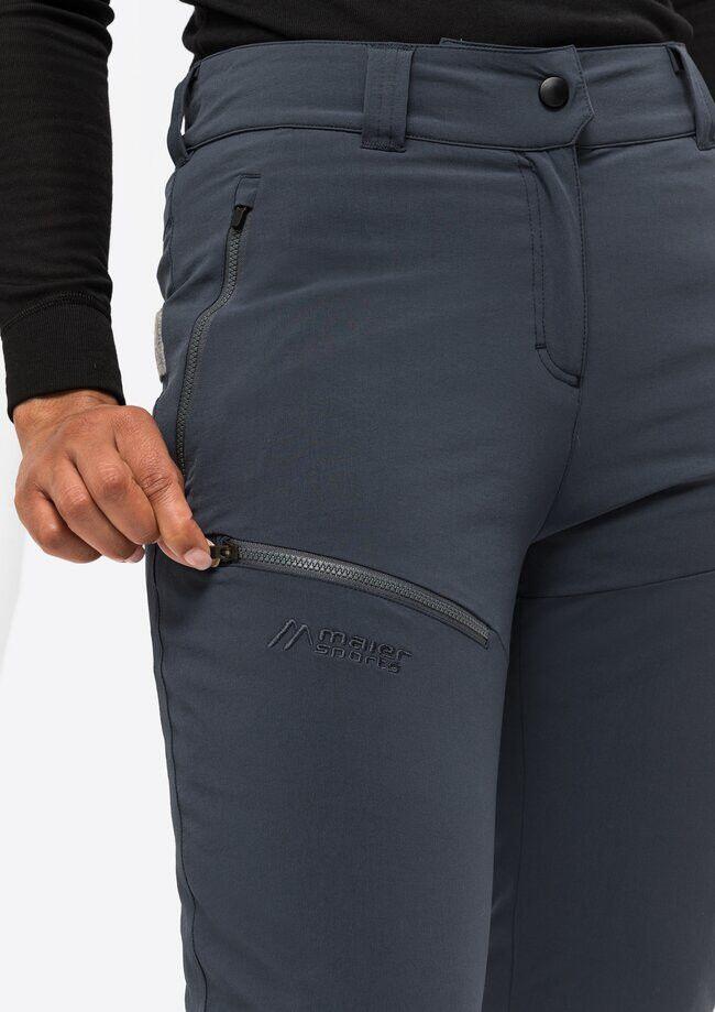 Maier Sports Lulaka Calças de lã para mulher Regular Cinzento 4/7