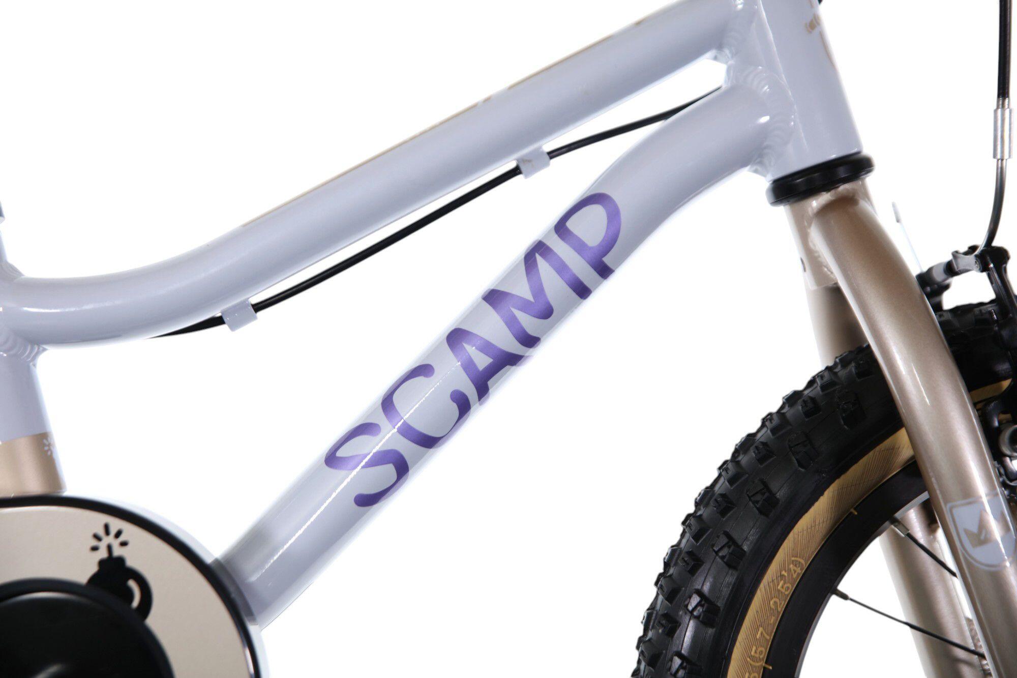 Kinder Mountainbike Scamp SmallFox Single Speed 14'' Beige Violett 5/5