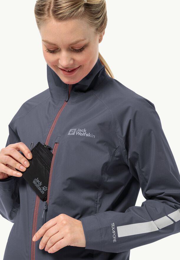 Jack Wolfskin Morobbia 2.5L Women's Waterproof Jacket Grey 3/7