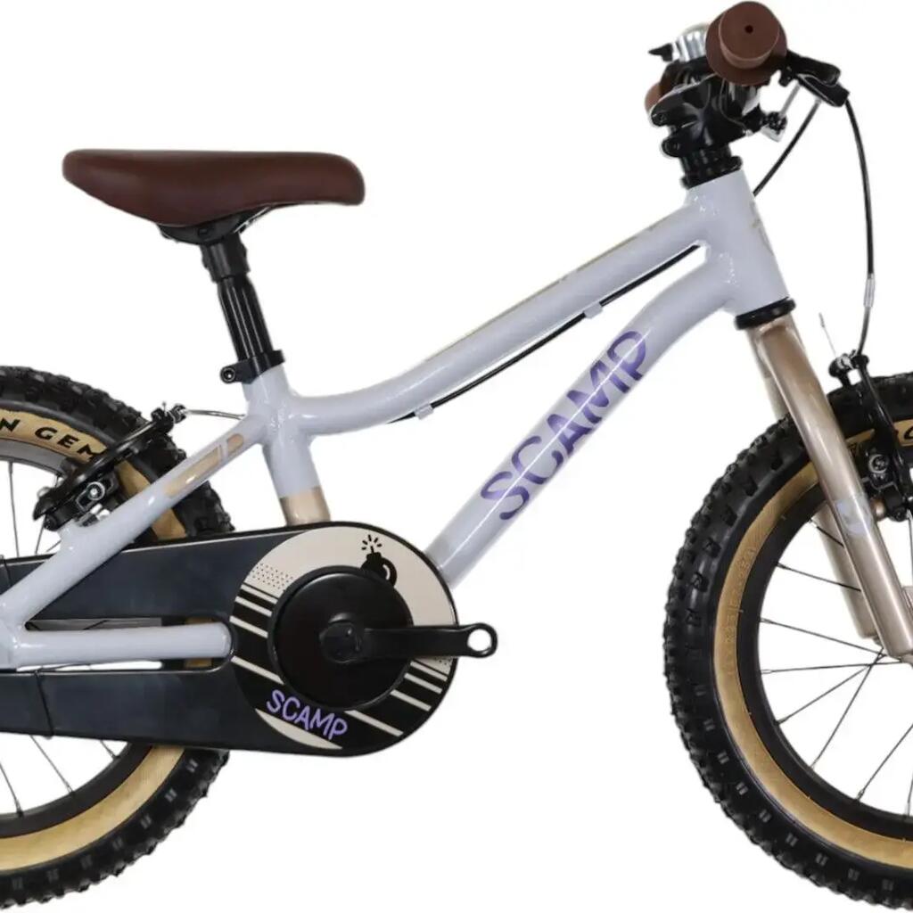 Children's Scamp SmallFox Single Speed 14'' Beige Violet MTB