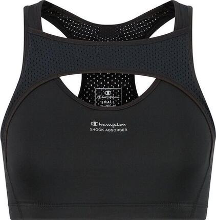 Brassière Shock Absorber X Champion Crop Top Evo Noir