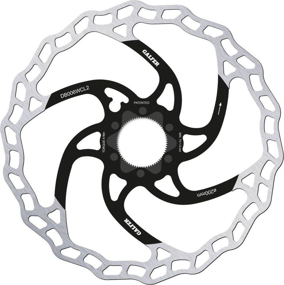 Disque de Frein Galfer Fixed Disc Wave MTB 2.0 Center-Lock 200 mm 3/5
