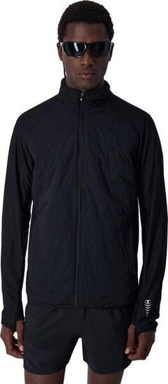 Champion Windbreaker Kapuzenjacke Schwarz