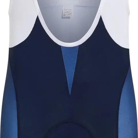 Odlo Performance France Bib shorts - Blue/White
