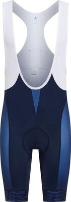 Odlo performance bib broek frankrijk - blauw/wit