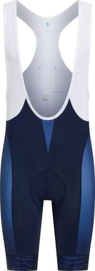 Odlo Performance Bib Broek Frankrijk - Blauw/Wit
