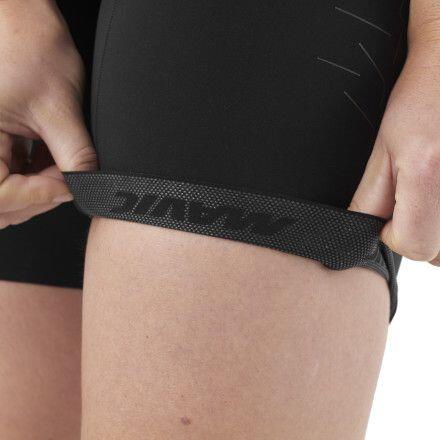 Kurze Radhosemit Trägern für Frauen Mavic Cosmic Schwarz 4/5