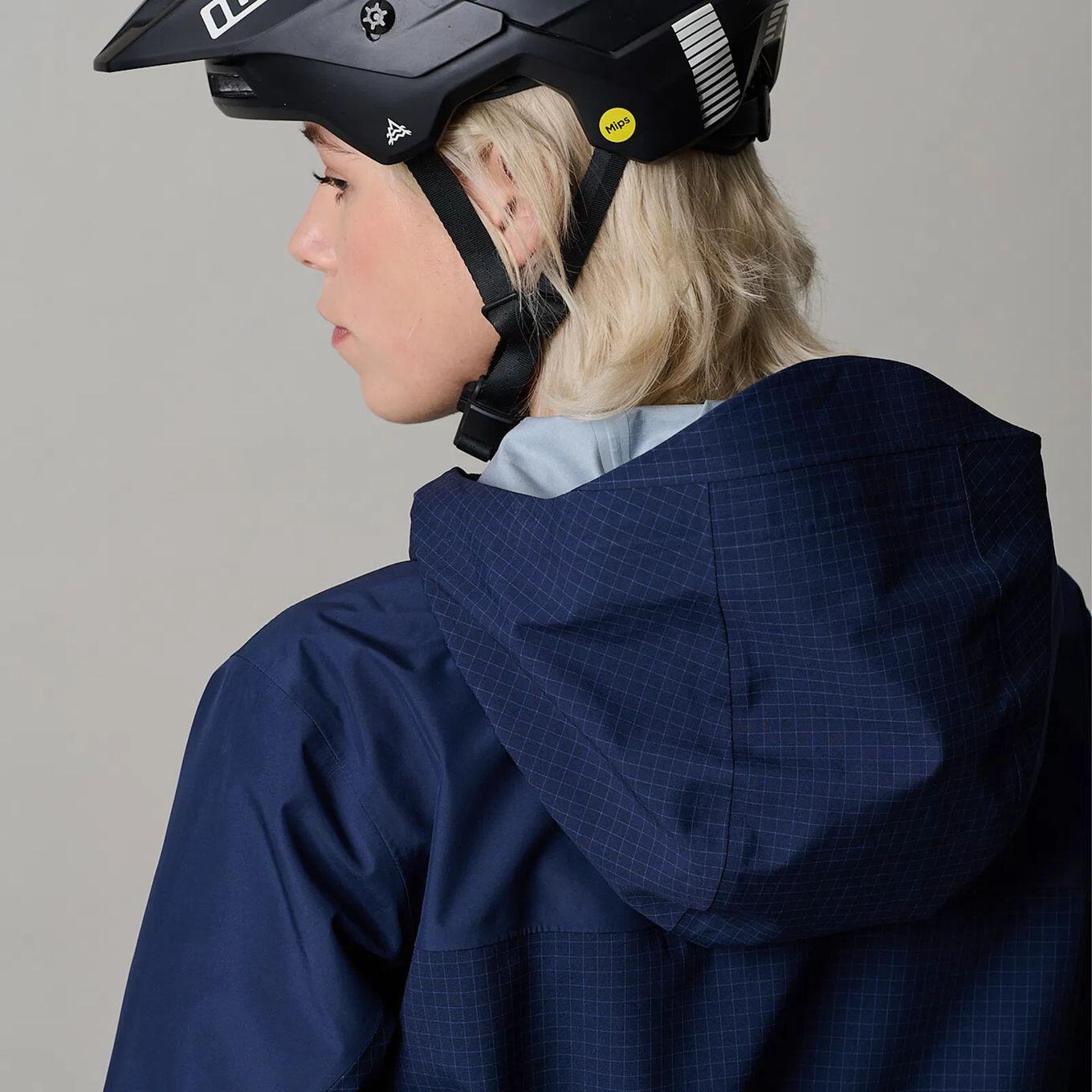 ION Shelter 3L Giacca MTB Blu Unisex 3/7