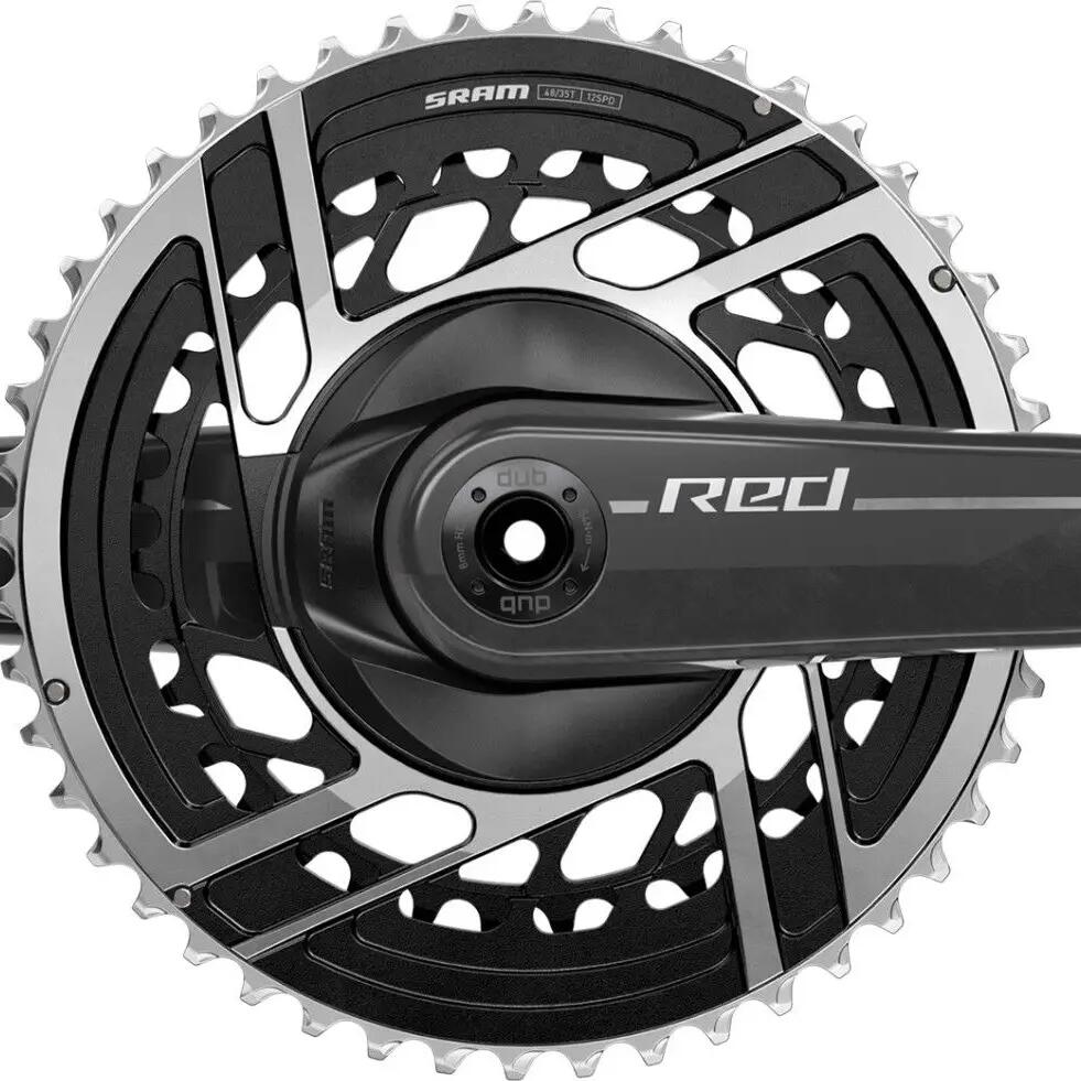 Sram Red E1 DUB 48-35 Teeth 2x12V Crankset (without box) Black