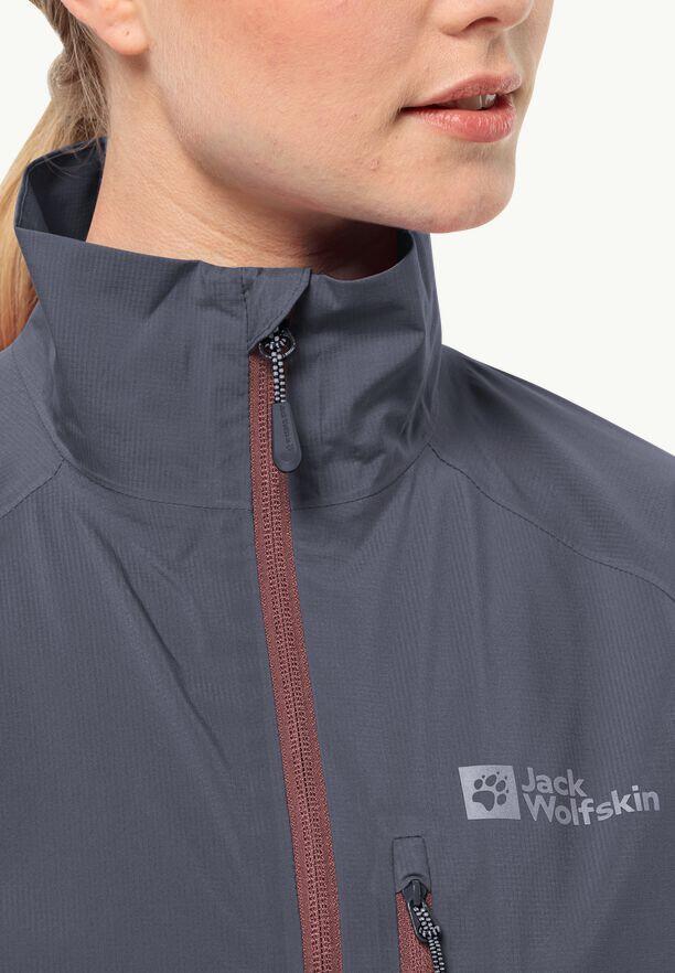 Jack Wolfskin Morobbia 2.5L Women's Waterproof Jacket Grey 4/7
